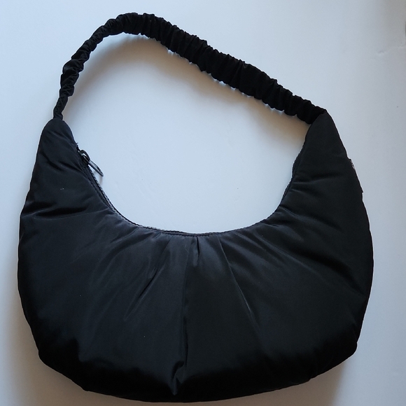 Dagne Dover Rider Onyx Black Hobo Bag